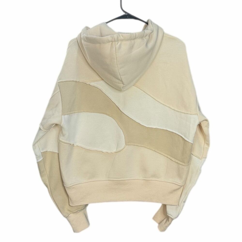 HOUSE OF SUNNY Patchwork Landscape Hoodie in Marble Unisex Small - Picture 2 of 6